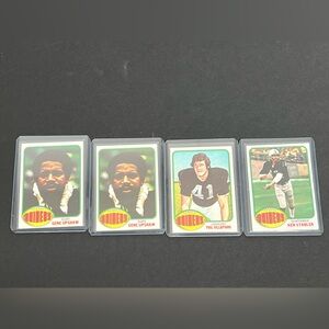 1976 Topps Football Raiders Lot Upshaw Stabler Phil Villapiano NICE